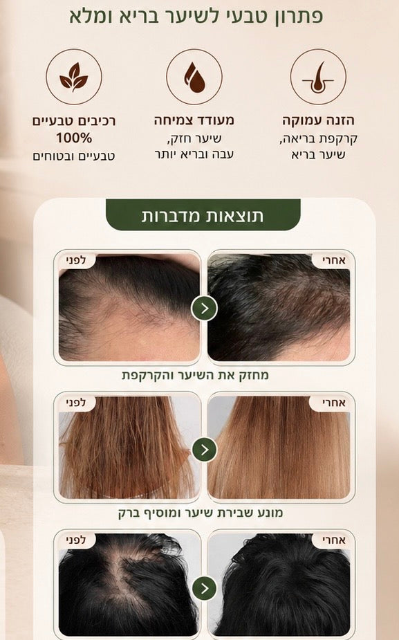 Wild Growth Oil - שמן פראי